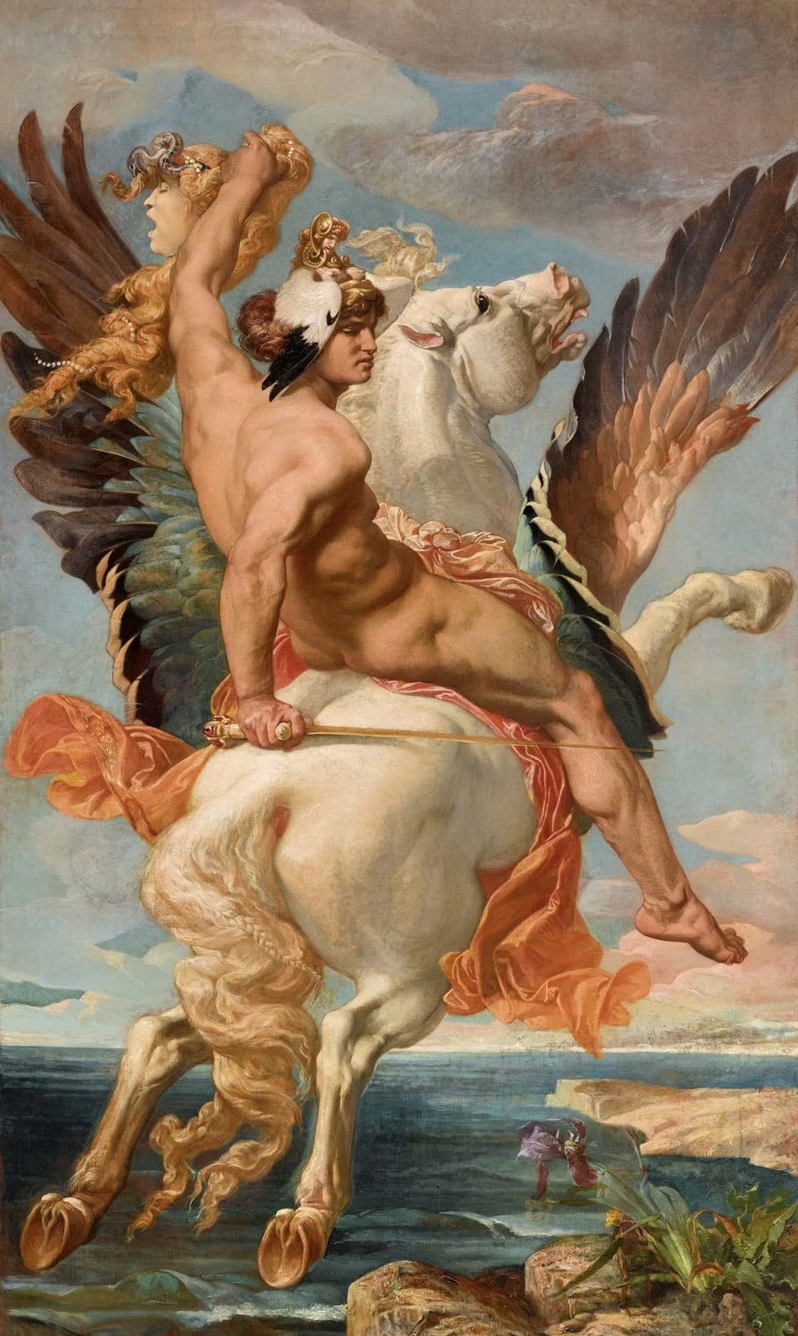 Perseo sul suo cavallo Pegaso (1869) - musée d'art et d'archéologie, Cluny